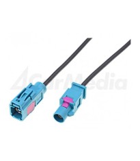 Cablu prelungitor 1m antena Fakra mama - tata Fakra 4CarMedia