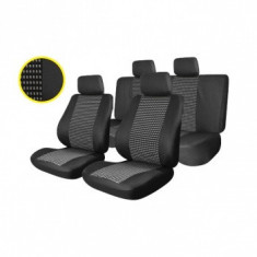 Huse Scaune Auto OPEL ASTRA G (1998-2009) Traffic Negru Gri foto