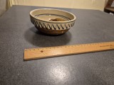 Bol ceramica decorat cu cocos