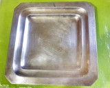 F971-I-Platou ART- Deco ERCUIS Franta alama argintata anii 1925-30.