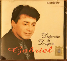 Gabriel Doroban?u ?? Declara?ie De Dragoste (1 CD) foto