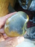Piatra Turmalina Albastra in Quartz Natural Brut - 65mm, 120g - Mineral de Colectie Indicolit