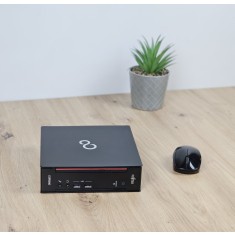Unitate PC Refurbished, FUJITSU ESPRIMO Q556/2 USFF, Procesor I5 7500T, Memorie RAM 16 GB, SSD 256 GB SATA, Windows 10 Pro, DVD/RW