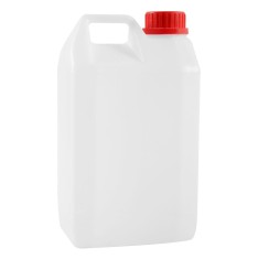 Bidon alb, cu buson, 22.5 x 14.5 cm, 3L