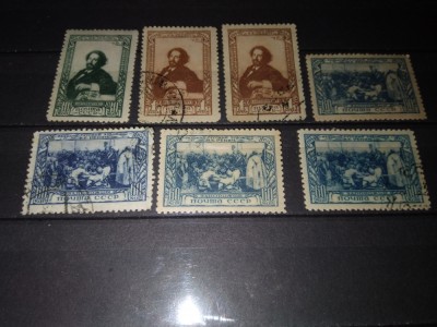 TIMBRE URSS 1944 foto