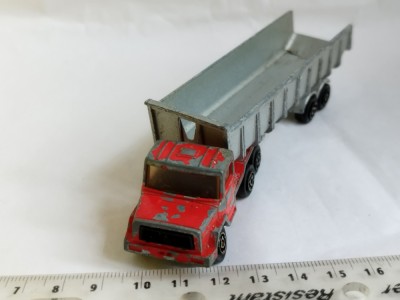 bnk jc Majorette 377 - camion cu bena - 1/100 foto