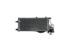 Condensator climatizare Opel Combo C, 08.2003-08.2004, motor 1.7 DI, 48 kw diesel, cutie manuala, full aluminiu brazat, 580 (545)x270x25 mm, fara fil