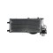 Condensator climatizare Opel Combo C, 08.2003-08.2004, motor 1.7 DI, 48 kw diesel, cutie manuala, full aluminiu brazat, 580 (545)x270x25 mm, fara fil