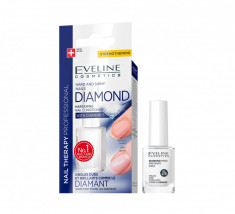 Tratament pentru intarirea unghiilor, Eveline Cosmetics, DIAMOND HARD AND SHINY NAILS, 12 ml foto