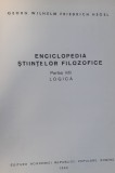 ENCICLOPEDIA STIINTELOR FILOZOFICE, LOGICA HEGEL