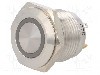 Intrerupator anti-vandalism, OFF-(ON), &Oslash;16mm, ONPOW, GQ16F-10E/J/R/24V/S