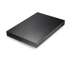 SWITCH. PoE ZyXel, port Gigabit x 24, SFP SFP x 2, managed, rackabil, carcasa metalica, &quot;GS190024HPV2-EU0101F&quot; (timbru verde 2 lei)