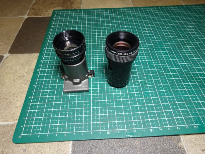 Obiectiv optic proiectie bolex hi-fi/set 2 bucati