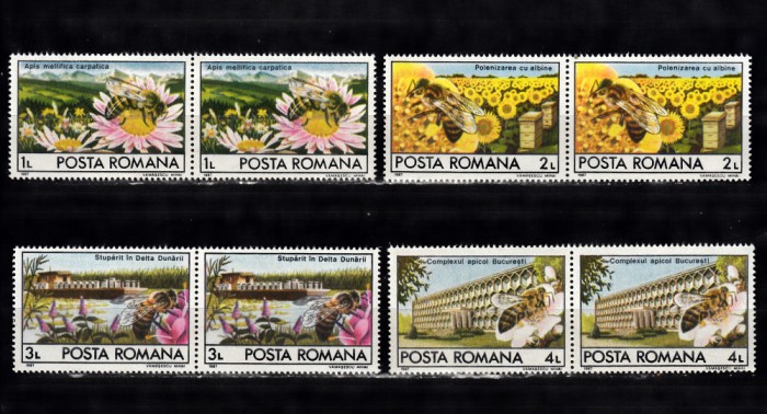 A11 TX9 7 - 1987 - Apicultura - pereche de doua