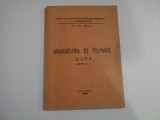 APARATURA DE FILMARE - CURS, PARTEA I - CONF. TOMA RADULET