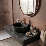 Baterie pentru lavoar Rea Lungo Copper Low