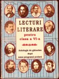 Lecturi Literare Clasa a VI-a - Carte Scolara Ilustrata - Colectiv - Ed. Portile Orientului 1999 - Limba Romana - Paperback