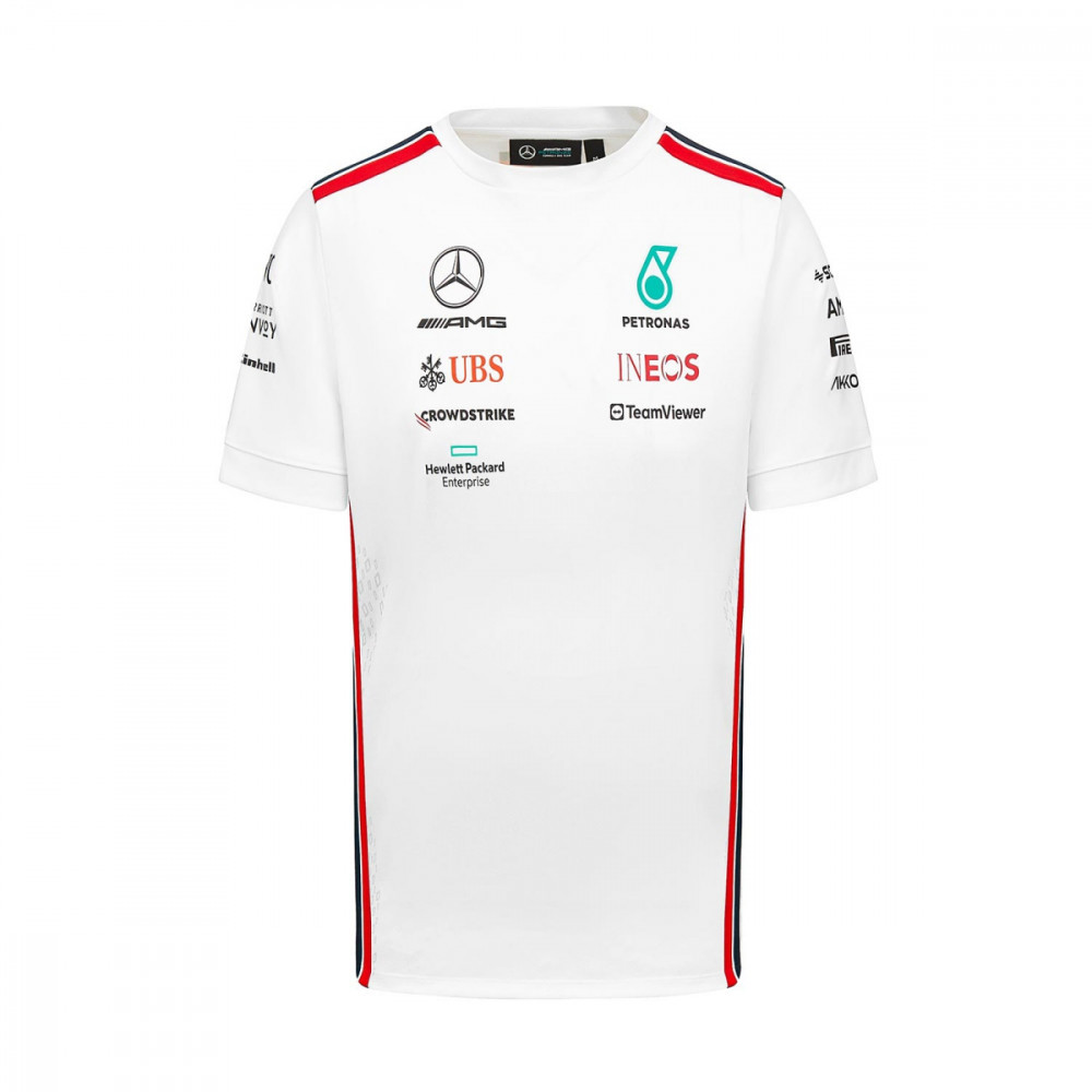 Mercedes AMG Petronas tricou de bărbați official white F1 Team 2023 - XXXL  | Okazii.ro