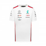 Mercedes AMG Petronas tricou de bărbați official white F1 Team 2023 - XL