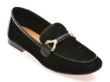 Mocasini EPICA negri, G45676, din piele intoarsa