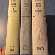 Istoria culturii si civilizatiilor Ovidiu Drimba primele 3 volume