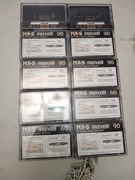 Casete audio Maxell Metal