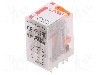 Releu electromagnetic, 110V AC, 24A, DPDT, serie R2N, RELPOL - R2N-2012-23-5110-WTL foto