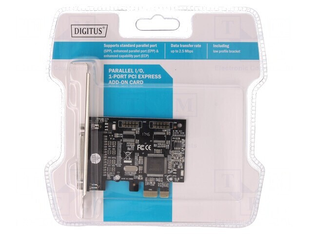 Card Extensie PCIe D-Sub 25pin 1.1 1.5Mbps