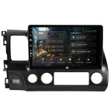 Cumpara ieftin Navigatie HUB64 Honda Civic (2005-2012), 6GB RAM, Android 13, Octacore, Slot Sim 4G, DSP, GPS, Wi-FI, Carplay, Android Auto, USB, Bluetooth, Waze, Tou