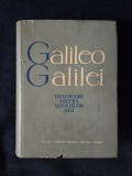 Galileo Galilei &ndash; Dialoguri asupra stiintelor noi