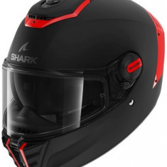 Casca Moto Shark Spartan RS Blank SP Negru / Rosu Marimea XS HE8105E-KOK-XS