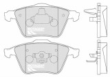 MOTAQUIP LVXL1276 set placute frana,frana disc