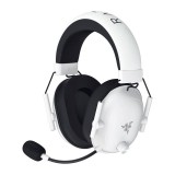 Casti Gaming Wireless Razer Blackshark V2 HyperSpeed, Surround 7.1, sensibilitate 100 dB, autonomie baterie pana la 70 ore, izolare fonica pasiva, Alb