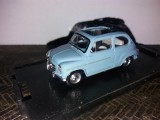 Macheta Fiat 600D transformabile aperta 1960 azzurro cenere 401 1:43 BRUMM