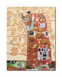 Cumpara ieftin Tablou celebru pictat manual, Copacul vietii, 80x60cm ulei pe panza, reproducere Gustav Klimt, Magistral