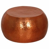 Cumpara ieftin Masuta de cafea, alama, &Oslash;55x28 cm, aluminiu