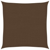 Cumpara ieftin Panza parasolar, maro, 3,6x3,6 m, HDPE, 160 g/m&sup2;