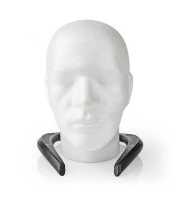 Boxa portabila pe gat Nedis Bluetooth 2x4.5W redare 6 ore negru foto