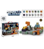 Constructor Magnetic 85 de Piese Minecraft