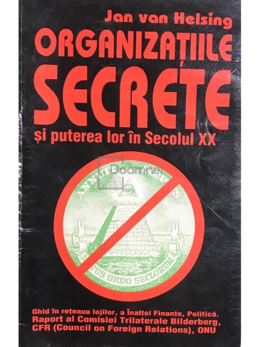 Jan van Helsing - Organizatiile secrete si puterea lor in secolul XX (Editia: 1997)
