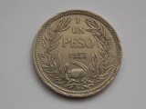 UN PESO 1933 CHILE, America Centrala si de Sud