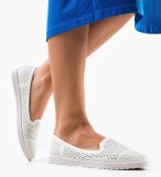 Cumpara ieftin Espadrile Casual Zafir Albe