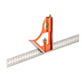 Rigla multifunctionala 30 cm NEO TOOLS cu nivela si blocare