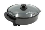 Cumpara ieftin Tigaie electrica pentru gustari si pizza SCHAFER 20372, 1500 W, diametru 42 cm,