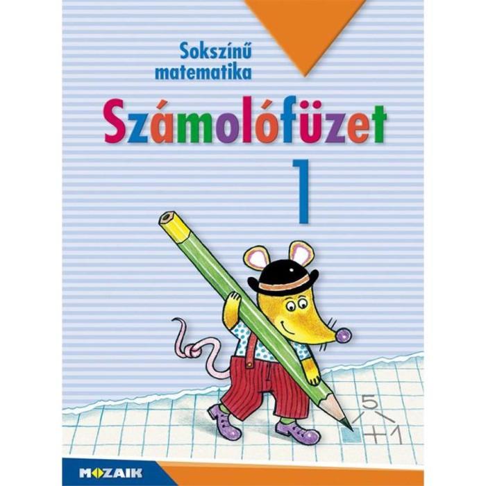 MS-1713U Soksz&iacute;nű matematika - Sz&aacute;mol&oacute;f&uuml;zet 1.o. - &Aacute;rvain&eacute; Libor Ildik&oacute;