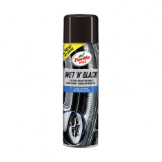 Spray spuma pentru curatat si lustruit anvelope Turtle Wax Wet &#39;n&#39; Black 53166, 500ml