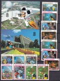 Antigua si Barbuda 1988 Disney cosmos MI 1126-1139 + 2 bl. 140, 141 MNH, Nestampilat