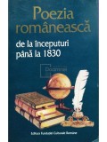 Gabriela Gabor - Poezia romaneasca de la inceputuri pana la 1830 (Editia: 1996)
