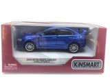 Macheta 2008 Mitsubishi Lancer Evo X, blue 1/36
