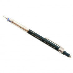 Creion Mecanic Faber – Castell TK-Fine VarioL.7, 0.7 mm Mina, Grip Metal, Clip Rezistent, Corp Verde, Creion Mecanic Colorat, Rechizite Scolare, Instr
